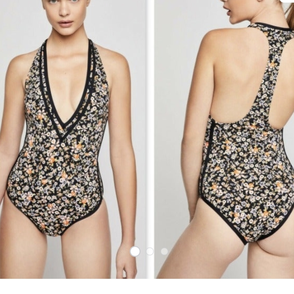 New🖤BCBGeneration One Piece Floral Swimsuit - Picture 1 of 7